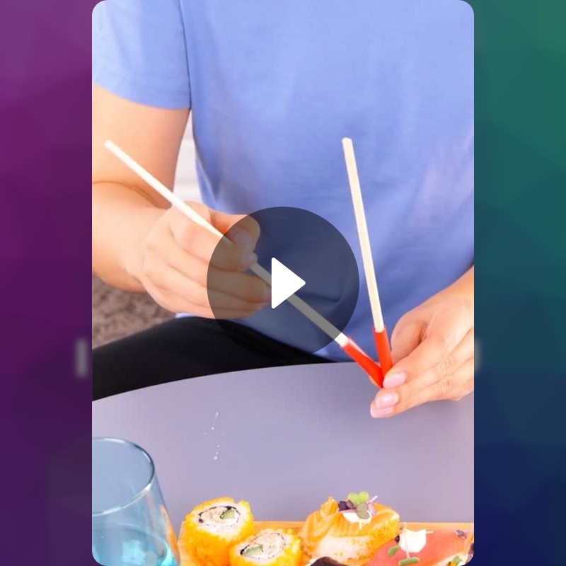Best Chopsticks Hack Ever! I Hack You Snapchat