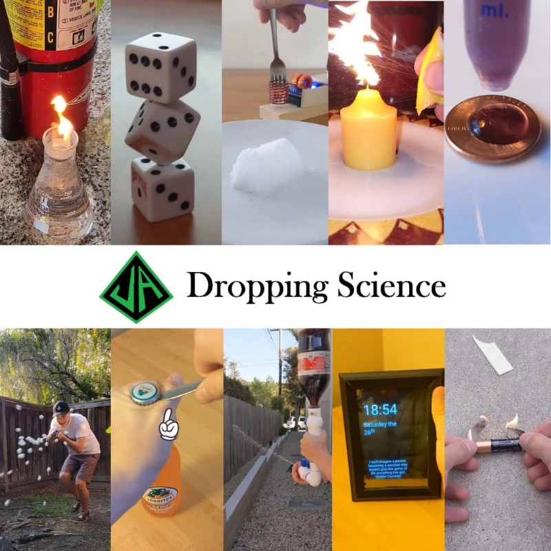 JaDropping Science Snapchat