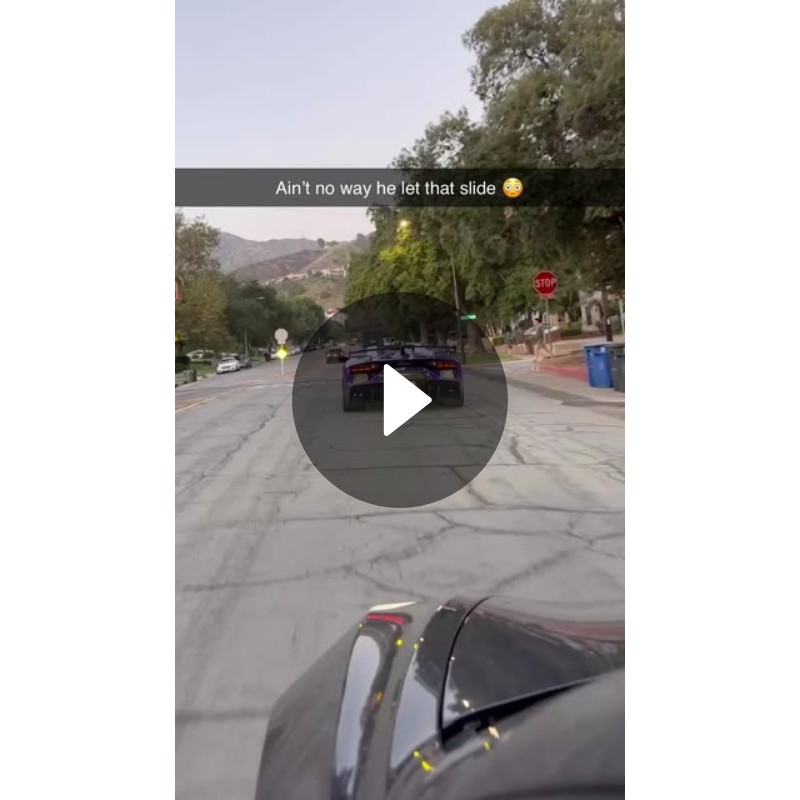 Ain’t no way he let that slide 😳 Spotlight on Snapchat