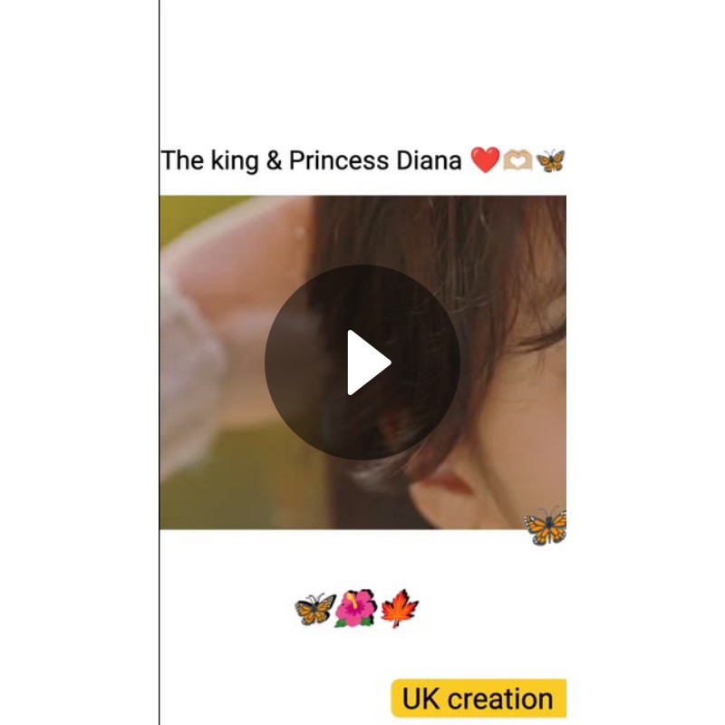 The king & Princess Diana 🦋🌺🍁 - ShareChat