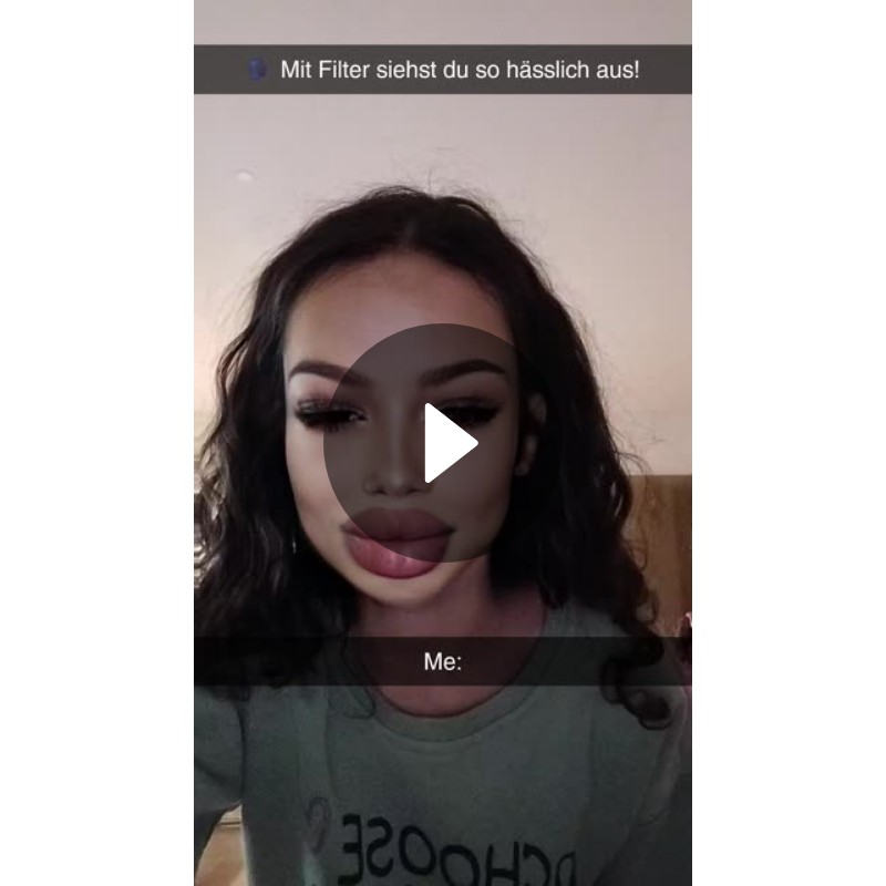 Me: | 🗣 Mit Filter siehst du so hässlich aus! | Spotlight on Snapchat