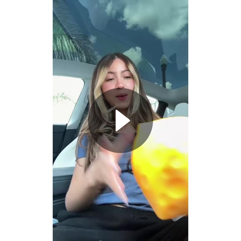 Janice Nichole's Satisfying Slime Cut & Stretch Reveal Video by