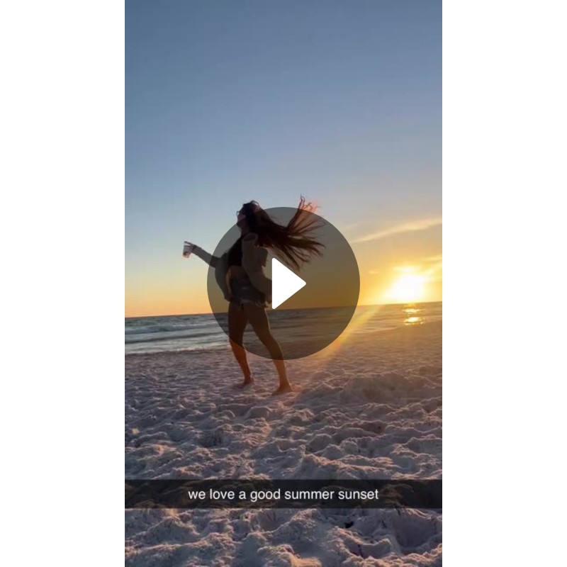 we love a good summer sunset | Spotlight on Snapchat