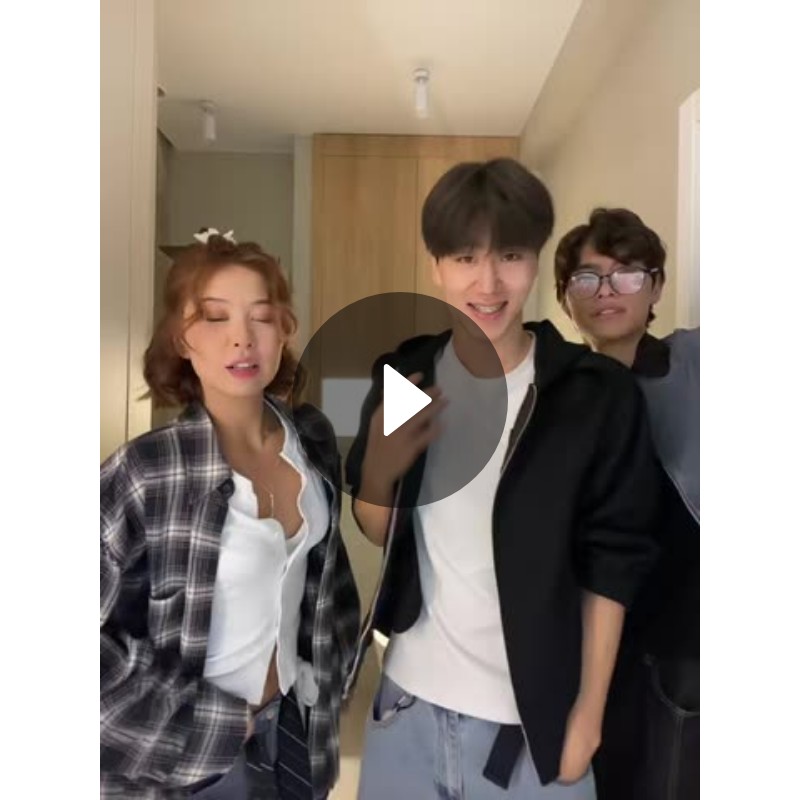 Three Friends Reacting to a Surprise in a Modern Home | Video by