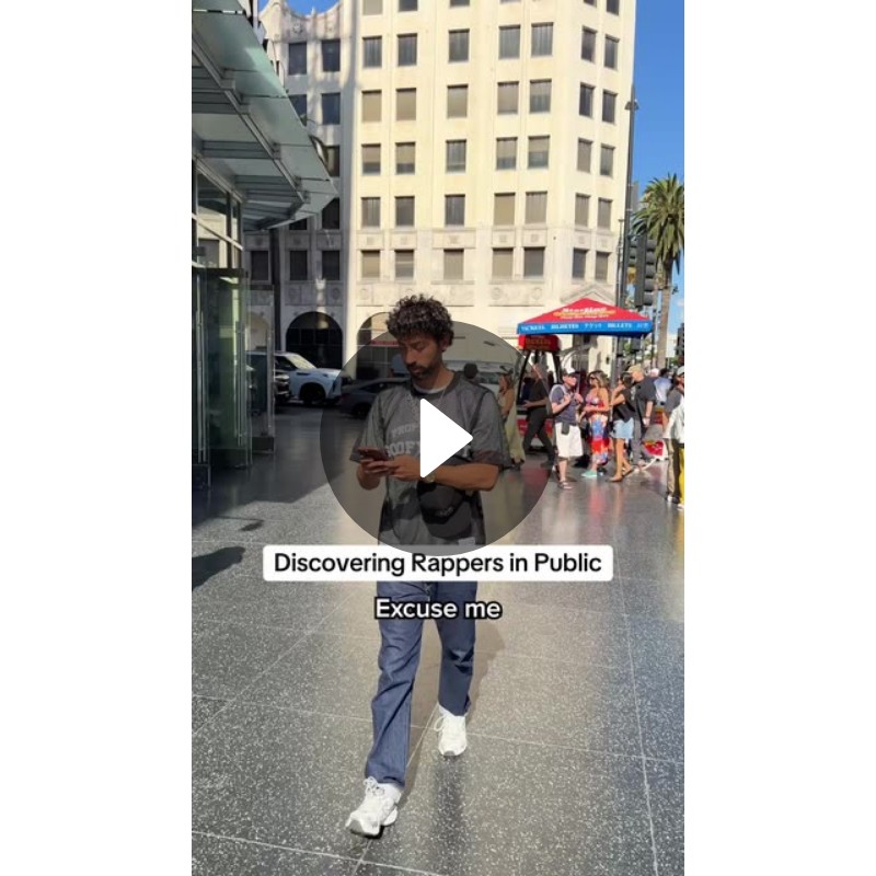 Random Snap Story Crash Adams Challenges Street Performers to Freestyle Rap Battles ...