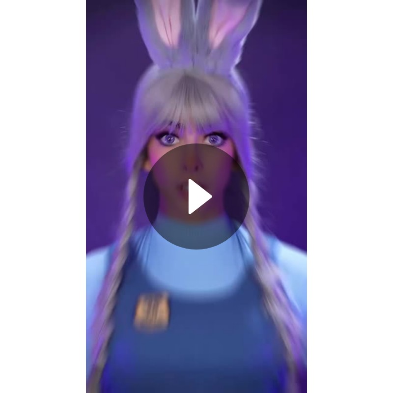 A cosplayer in a rabbit costume. ohKayBunny (ohkaybunnytv) Spotlight