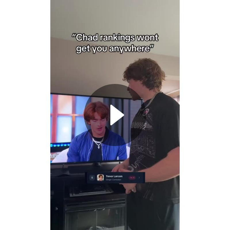 Trevor Larcom Addresses Chad Rankings Controversy on TV | Video by ...