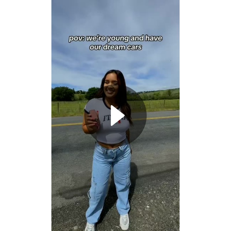 Young drivers enjoying life on the road. Isaac & Andrea