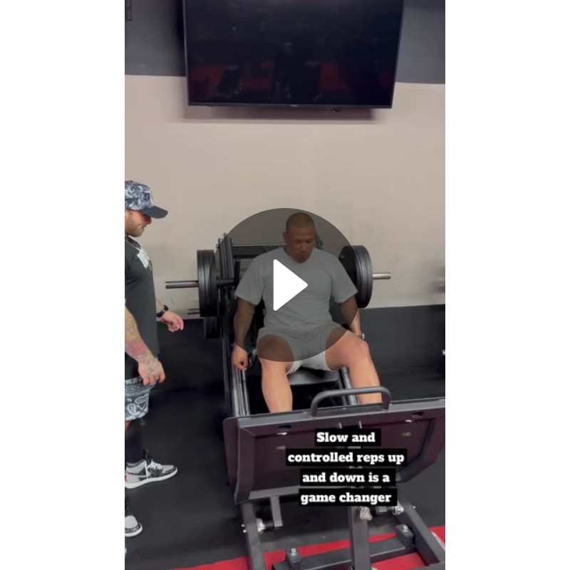 Slow and controlled reps up and down is a game changer | Spotlight on ...