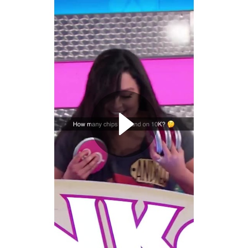 How many chips will land on 10K? 🤔 Spotlight on Snapchat