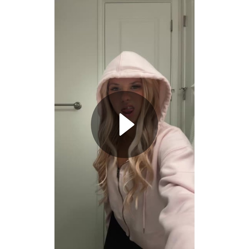 Hailey's Fun Dance Routine in Pink Hoodie | Viral TikTok Challenge ...