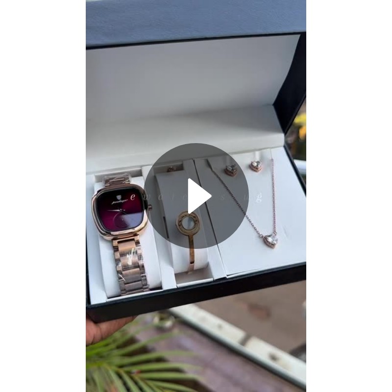 E-Watches UG Unboxing: Luxury Watch & Jewelry Set Revealed | Video by E ...