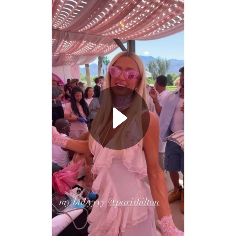 Lele Pons Shines at Paradise Party in White Ruffled Dress & Pink Sunglasses | Video by Lele Pons (@lelepons) Lele Pons Shines at Paradise Party in White Ruffled Dress & Pink Sunglasses | Video by Lele Pons (@lelepons)