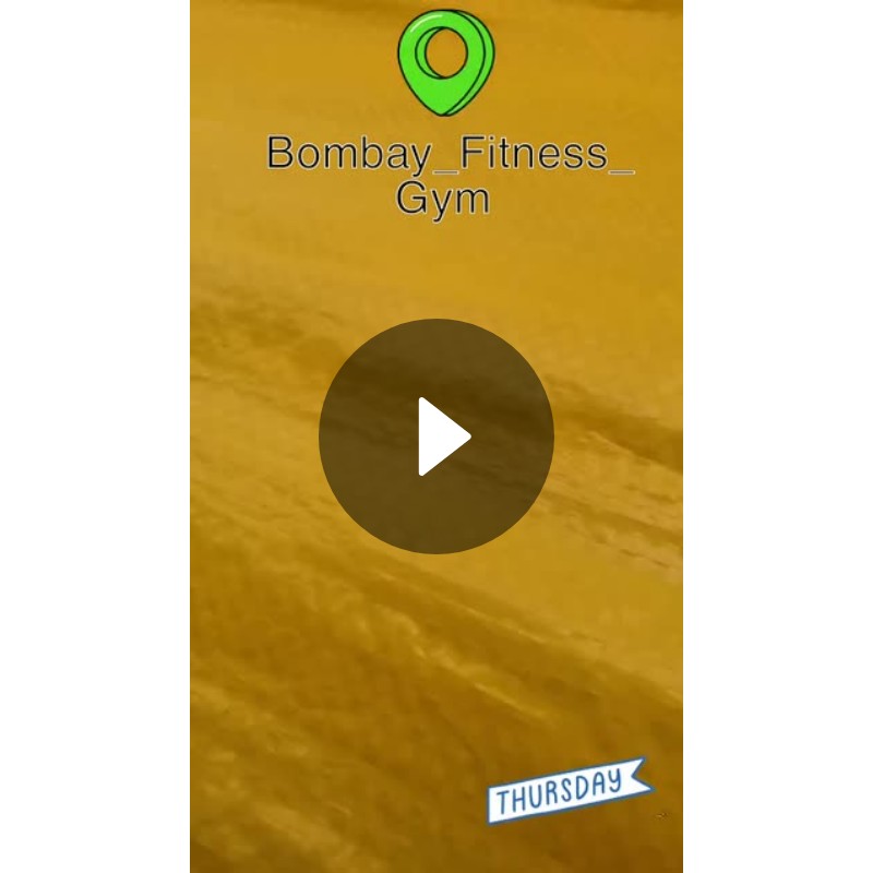 Bombay_Fitness_Gym Spotlight on Snapchat