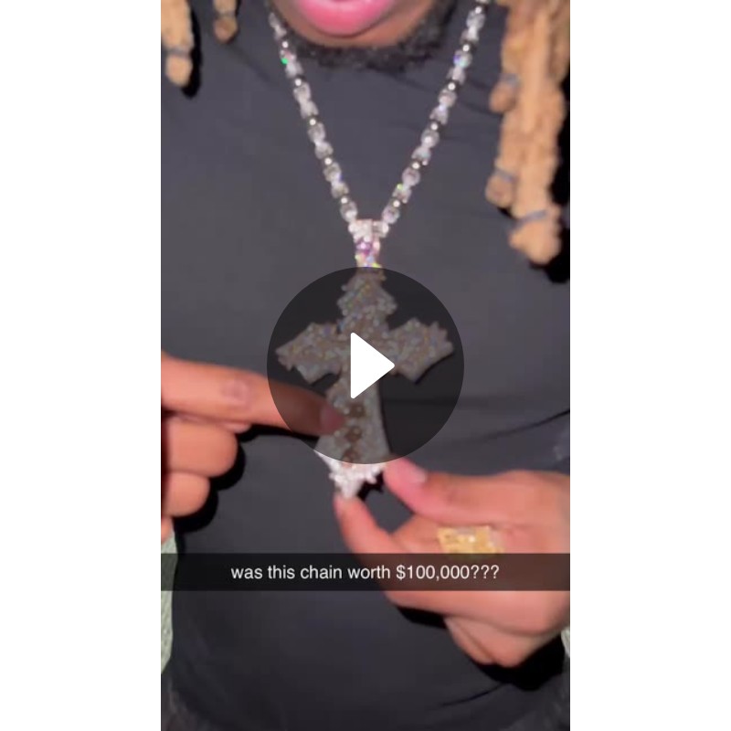 was this chain worth 100,000??? Spotlight on Snapchat