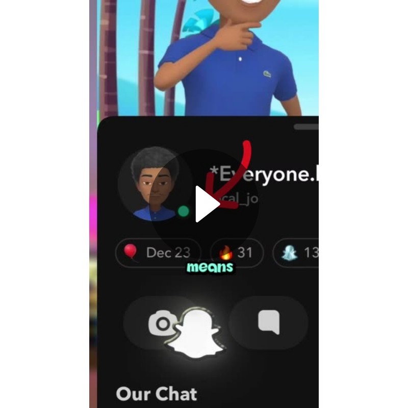 The Green icon meaning on Snapchat Every Snapchat user should know