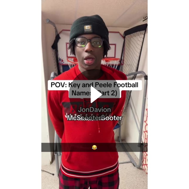 POV Key and Peele Football Names (Part 2) Sam's Hilarious