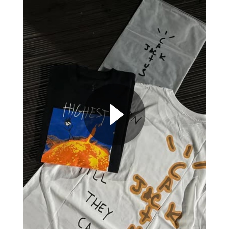 Momo_Fashion_221 Unboxes Travis Scott x Cactus Jack Merchandise
