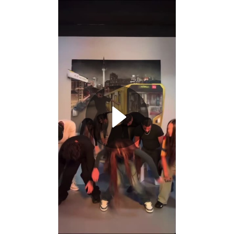 Zahide Routine Zahide's High-Energy Dance Crew Performs Synchronized Routine | Video ...