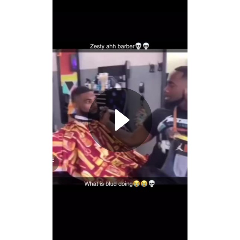 Zesty ahh barber💀💀 | What is blud doing😭😭💀 | Spotlight on Snapchat