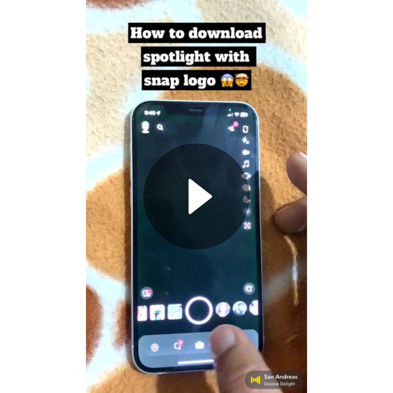 How to download spotlight with snap logo 😱🤯 Spotlight on Snapchat