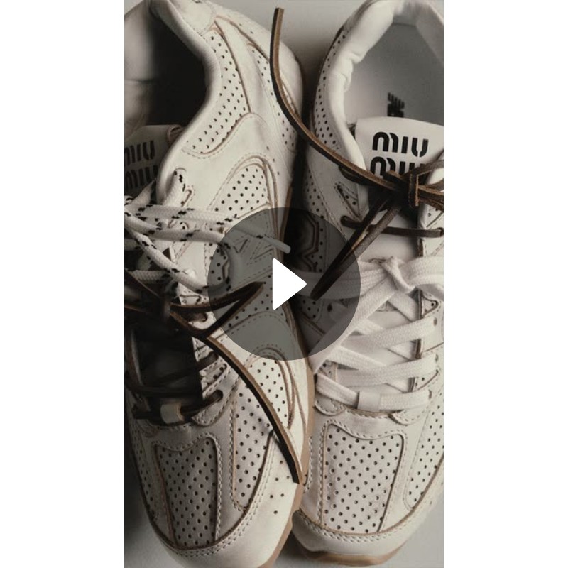 Miu Miu Sneakers: A Detailed Look at the Iconic Design | Video by