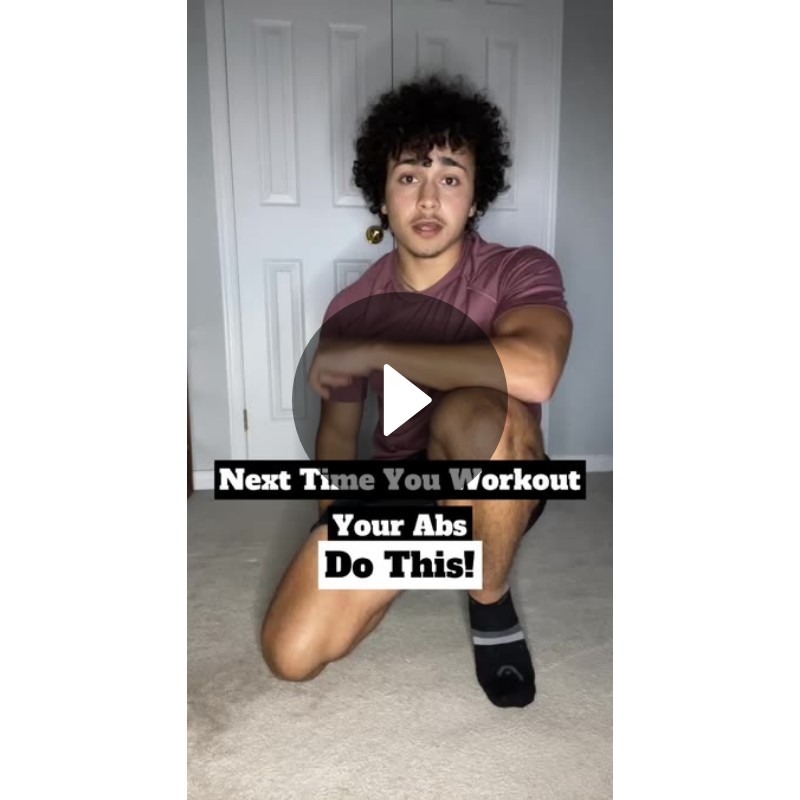 Next Time You Workout Your Abs Do This! Spotlight on Snapchat