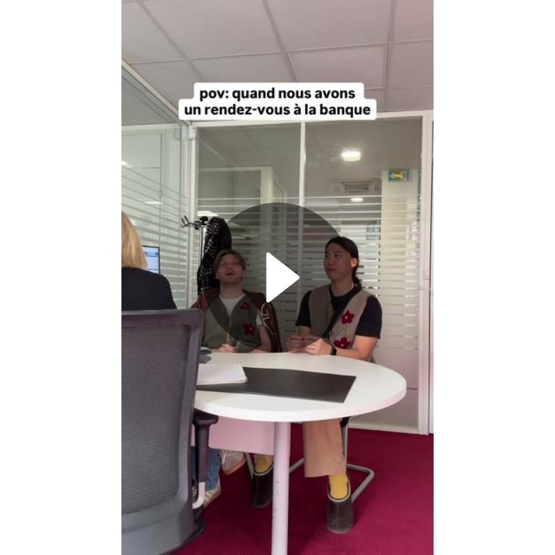 Funny Bank Appointment POV: The Calm vs. Chaotic Partner