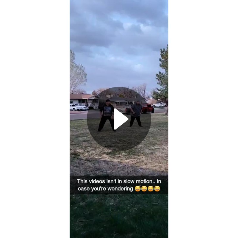 This videos isn't in slow motion.. in case you're wondering 😂😂😂😂 Spotlight on Snapchat