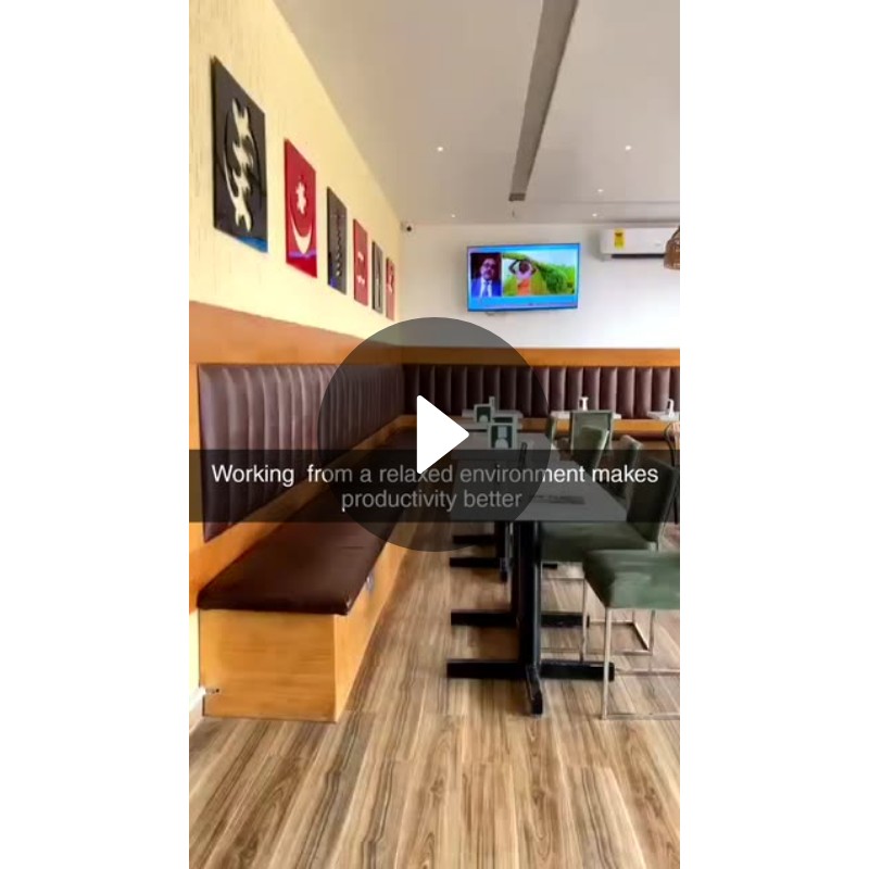 Working from a relaxed environment makes productivity better ...