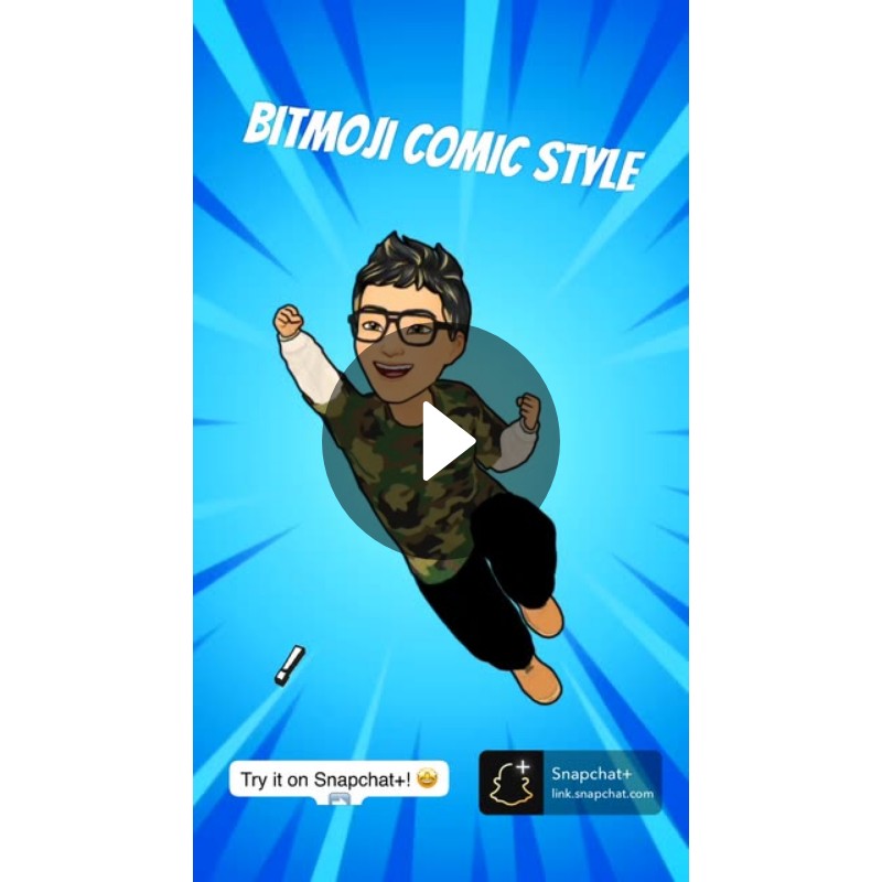 Bitmoji Character Takes Flight in Animated Adventure | Video by Bitmoji ...