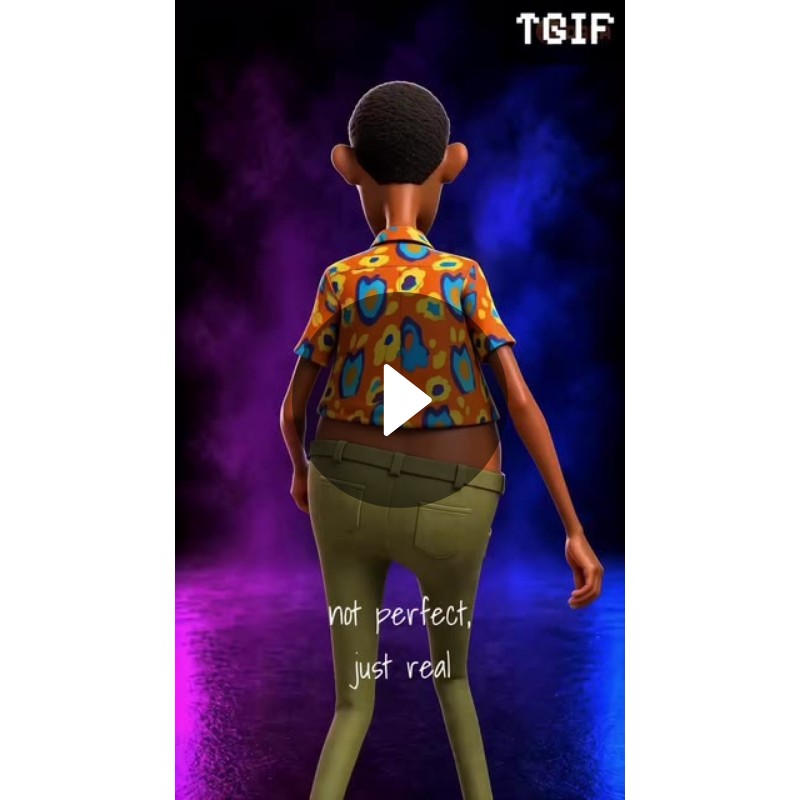 Oluwakayode's Animated Dance: 'Not Perfect, Just Real' | A Celebration ...