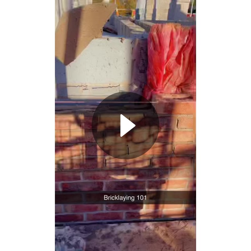 Bricklaying 101 Spotlight on Snapchat