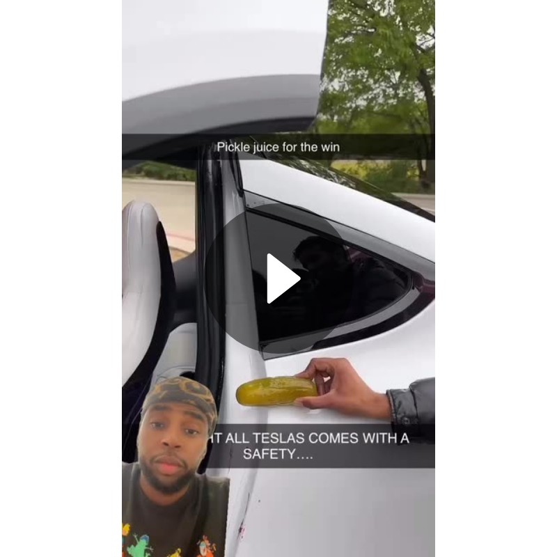 Pickle juice for the win Spotlight on Snapchat