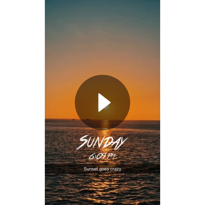 Sunset goes crazy | Spotlight on Snapchat