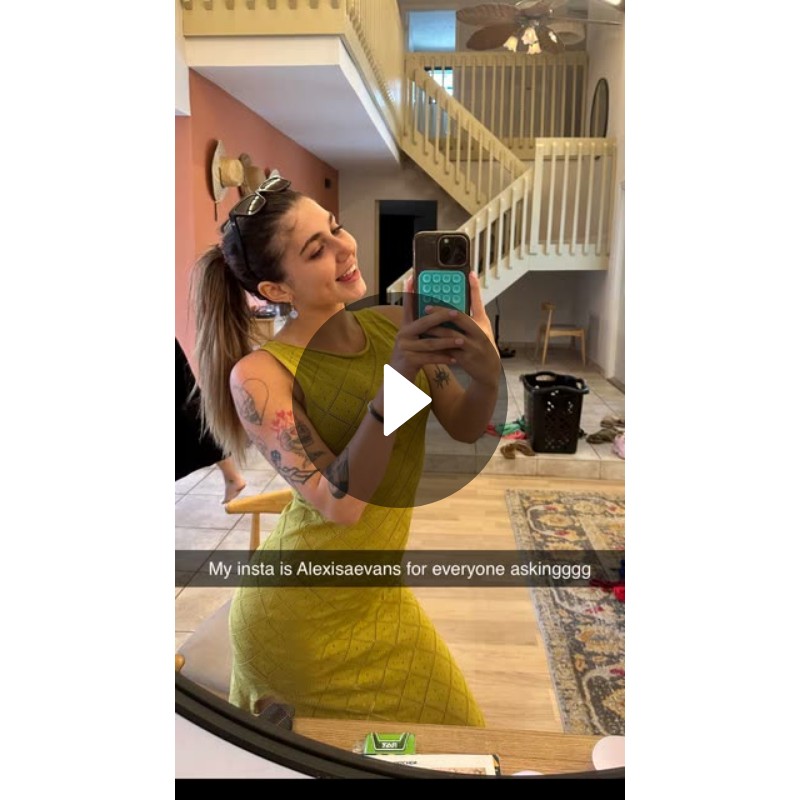 My insta is Alexisaevans for everyone askingggg | Spotlight on Snapchat