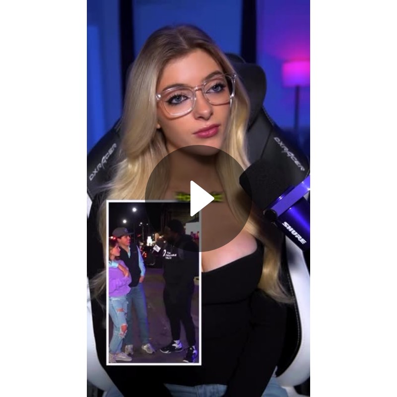 Riley Mae Lewis Reacts to Viral Street Interview & NBA Star Linval